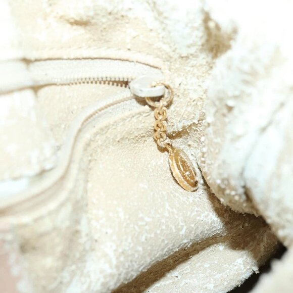 GUCCI Bamboo Hand Bag Leather 2way Beige Gold - Picture 12 of 16